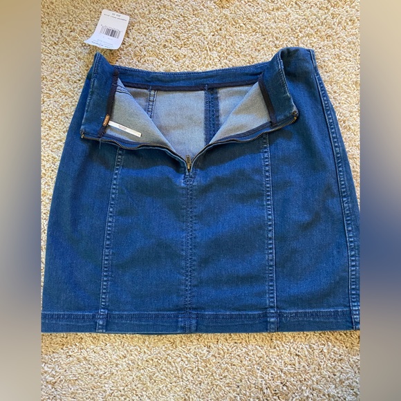 Free People Jeaned Skirt - Picture 4 of 8